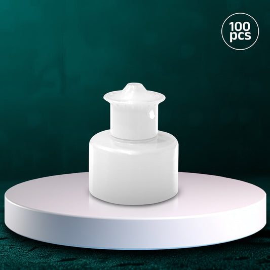 Push Pull Cap White 28mm