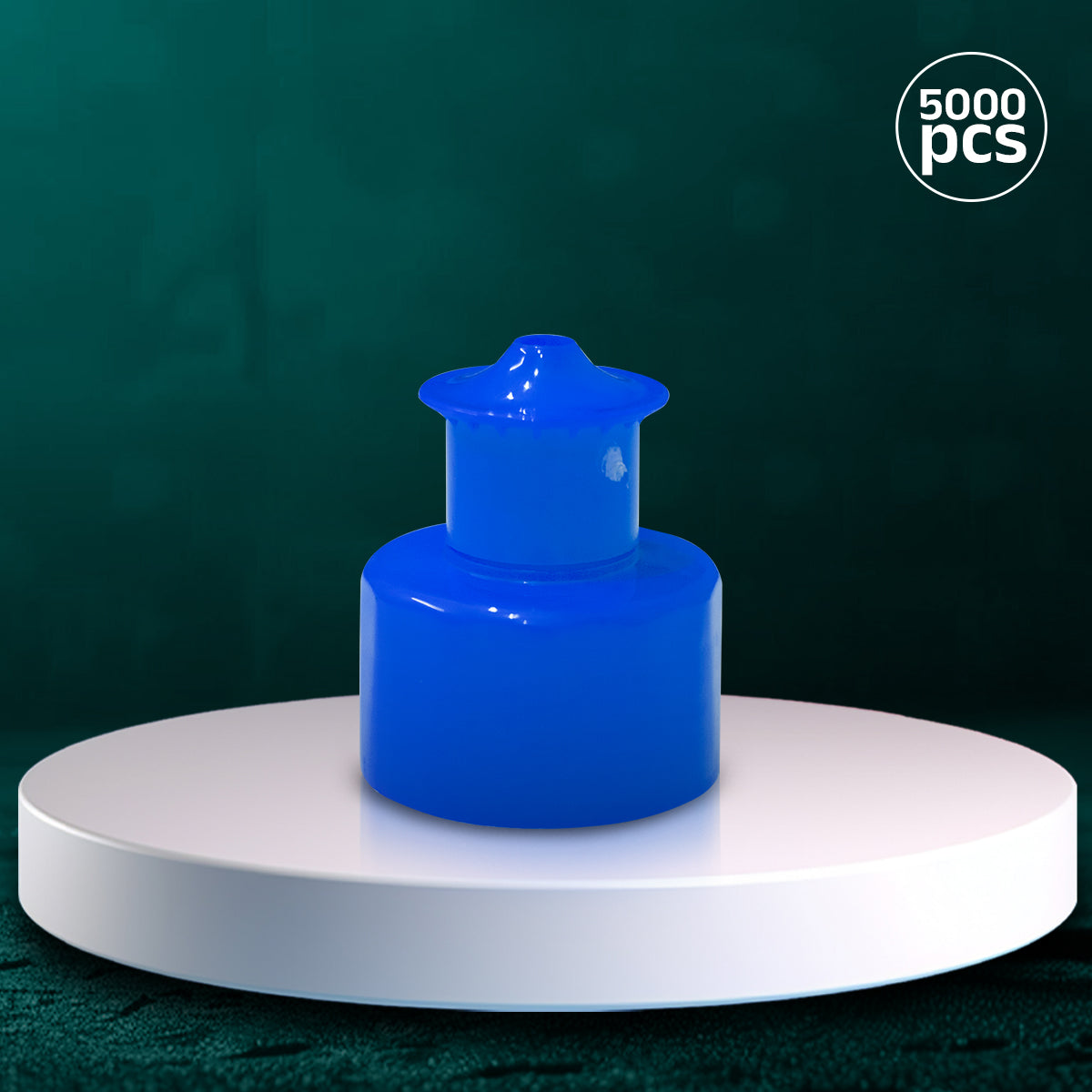 Push Pull Cap Blue 28mm