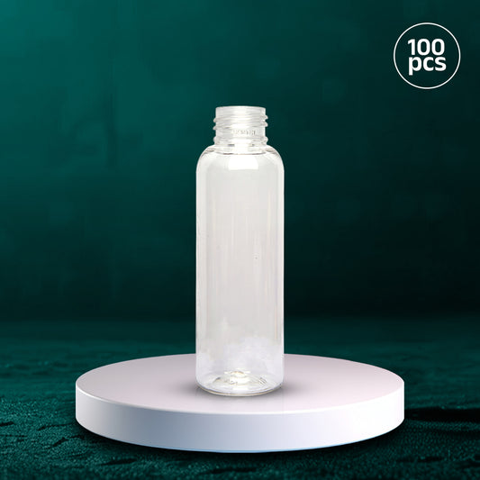 BPA-free 200ml PET bottle with a durable, clear design, ideal for travel and personal care liquids.